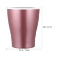 thumbnail image 2 of WHAMVOX 2Pcs Self Watering Flowerpot for Gardeners in Rose Gold 13x15x9cm, 2 of 8