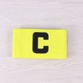 thumbnail image 2 of Football Soccer Captain Armband Adjustable Soccer Rugby Basketball Player Bands (Yellow), 2 of 9