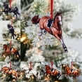 JJHGVB 2025 Christmas Decoration Gifts Dressage Horse Themed! Ideal