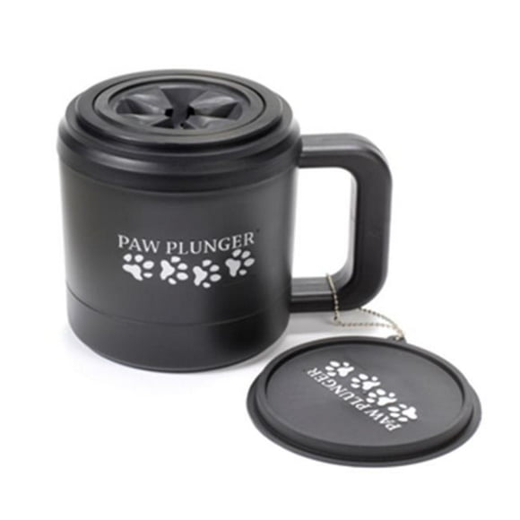 Paw Plunger PAW355 Paw Cleaner for Dog and Pets Medium Black