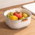 thumbnail image 2 of XGFHYJEH Colander, Colander Plastic, Small Colander, Berry Colander, Kitchen Colander, Fruit Colander, Small Colander for Fruit and Veggies, Colander Bowl, 2 of 7