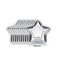 thumbnail image 3 of SLYNSHome - 10 Pcs - Christmas Tableware Plates - 7 inch - Disposable - Star Shaped - Xmas Themed Dessert/Dinner Plates for Holiday Wedding Party Home Decoration (Silver), 3 of 9