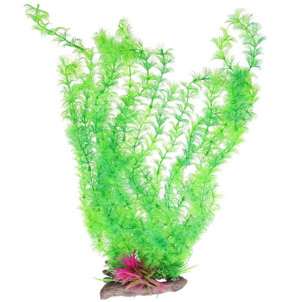 KAKOWELY Planta de acuario DIY Planta artificial Planta de plástico Decoración de pecera para acuario