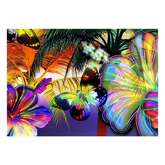 Pintura de diamante (DF3229) DIY deslumbrante cuadrado bordado dibujo arte decoración 50x70cm FLhrweasw Nuevo
