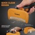 thumbnail image 3 of 6 in 1 Dog Grooming Brushes Kit - Professional Deshedding Dog Brush Tools with Slicker, Bristle Brush, Roller Hair Remover, Undercoat Rake for Dogs, Cats & All Fur Types Pet Daily Groom, 3 of 7