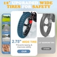 thumbnail image 4 of Ktaxon 24V 250W Dirt Bike, Electric Powered Motorcycle, up to 14 mph, Electric Ride on with Shock Absorption Suspension for 10+, Red, 4 of 11