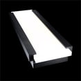 thumbnail image 4 of WAC Lighting Fiction 14" LED 1-Light Aluminum Indoor/Outdoor Wall Light in Black, 4 of 4