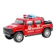 thumbnail image 2 of Flmtop 1/36 Simulation Police Car Vehicle Pull Back Truck Model Kids Toy Christmas Gift, 2 of 8