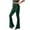 Green, variant on Elainilye Fashion Pants for Women High Waisted Casual Pantsbell-bottoms Solid Long Pants Flared Pants Trousers,Bronze