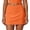 Orange, variant on Shorts For Women Summer Solid Color Elastic High Waist Sports Casual Tennis Fitness Yoga Shorts Workwear,Orange,S