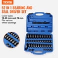 thumbnail image 2 of BENTISM 52 Pcs Custom Bushing Press Kit Transmission Wheel Bearing Race Seal Kit, 2 of 9