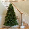 9’ Pre-lit North Valley Spruce Artificial Christmas Tree –Multicolor Lights
