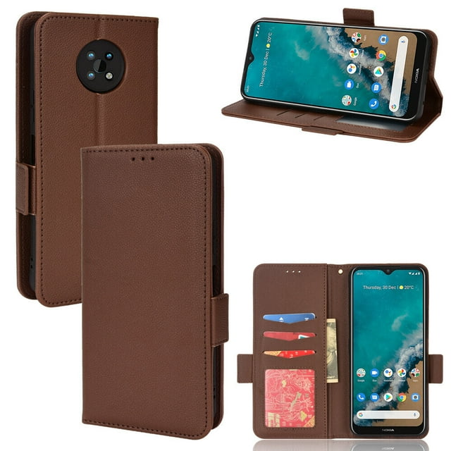 Nokia G50 Case , PU Leather Flip Cover Card Slots Magnetic Closure Wallet Case for Nokia G50