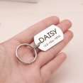 thumbnail image 6 of Anavia Stainless Steel Oval Name and Phone Number Engraved Dog ID Tag, Silver, S, 6 of 9