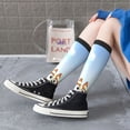 thumbnail image 5 of Masiiu Bluey Print Adult Crew socks, Comfortable Novelty Colorful Patterned, Breathable, Stylish Colorblock for Men Women, 5 of 6