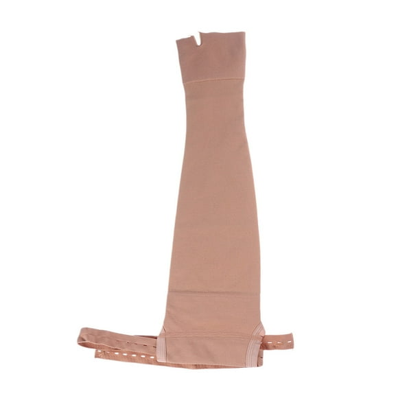 EeaseMX Manga de brazo médica elástica con coderas y manguito tubular para ejercicio, protector de brazo para baloncesto, correr, talla XL, mano derecha