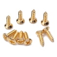 thumbnail image 2 of Luxshiny 10Ud Tornillos De Montaje Dorados Para Pickguard Y De En Guitarra Eléctrica, 2 of 5