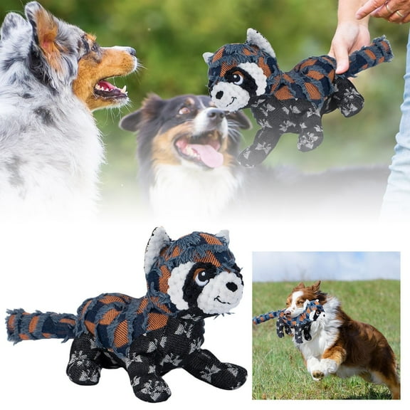BotaniNest Indestructible Dog Toy Bear Dog Toy Indestructible For Aggressive Chewers Squeaky Bear Dog Toy For Dogs