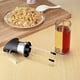 thumbnail image 4 of Botella pulverizadora de aceite y vinagre de acero inoxidable 2 en 1 de 200 ml con doble boquilla | Dispensador de aceite de cocina a prueba de fugas para hornear, asar, freír y asar | Spray de, 4 of 7