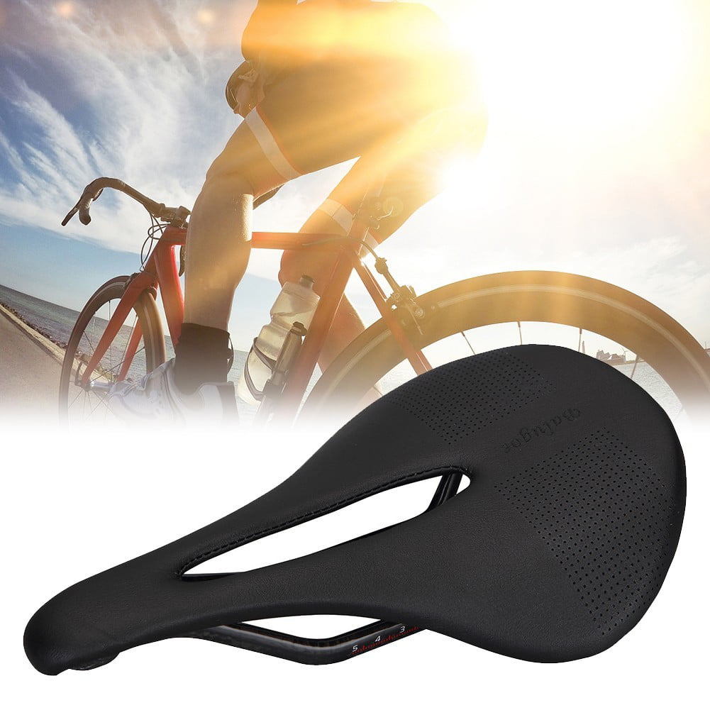 Carbon fiber MTB Road Mountain Bike Cycling Bicycle Saddle Fold Seat Breathable