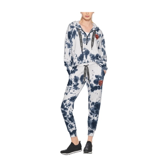 Pantalones deportivos para mujer DKNY Chicago Bears azul pequeño