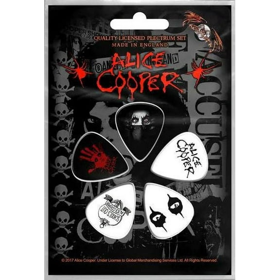 Alice Cooper Guitar Picks (Set of 5)