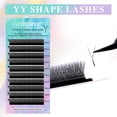 thumbnail image 3 of COTREMYP NAGARAKU YY Suave Luz Natural Pestañas 0.07/0.05 Premium Extensión De Postizas/Forma De Maquillaje Y 8-15 Mezcla Extensão Pestañas, 3 of 3
