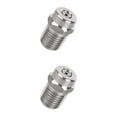 thumbnail image 1 of Set Of 2 Spray Nozzles For High Pressure Washer Type Fan Degree Stainless Steel, 1 of 8