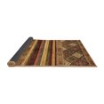 thumbnail image 2 of Ahgly Company Indoor Rectangle Abstract Brown Modern Area Rugs, 5' x 7', 2 of 4