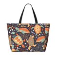 thumbnail image 2 of Rocae Turtles and Sea Plants for Large Women's Waterproof Beach Bag Tote with 7 Pockets Pool Bag for Travel Gym Vacation, 2 of 6