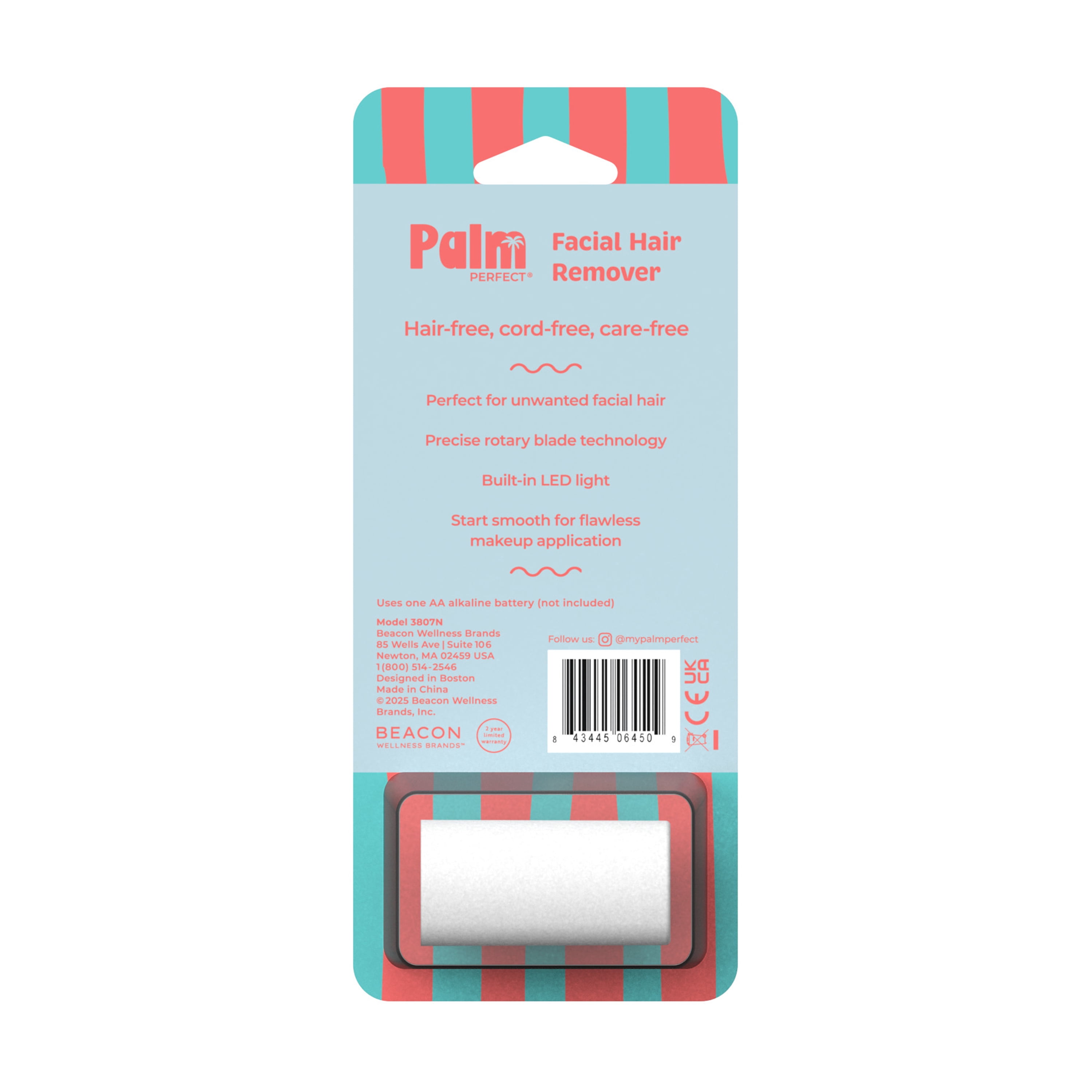 PalmPerfect Facial Hair Remover