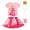 Set C, variant on SUEE Princess Peach Costume for Girls Halloween Cartoon Peach Outfits with Accessories, 3-9Y