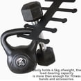 thumbnail image 4 of Langgg Resistance Bands Wall Mount Features Heavy-Duty Construction Daily In Home Gyms Workout Essentials Barbell Wall Mount, 4 of 6