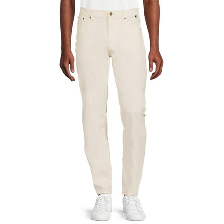 Tony Hawk Men's Stretch Corduroy Pants with 5 Pockets