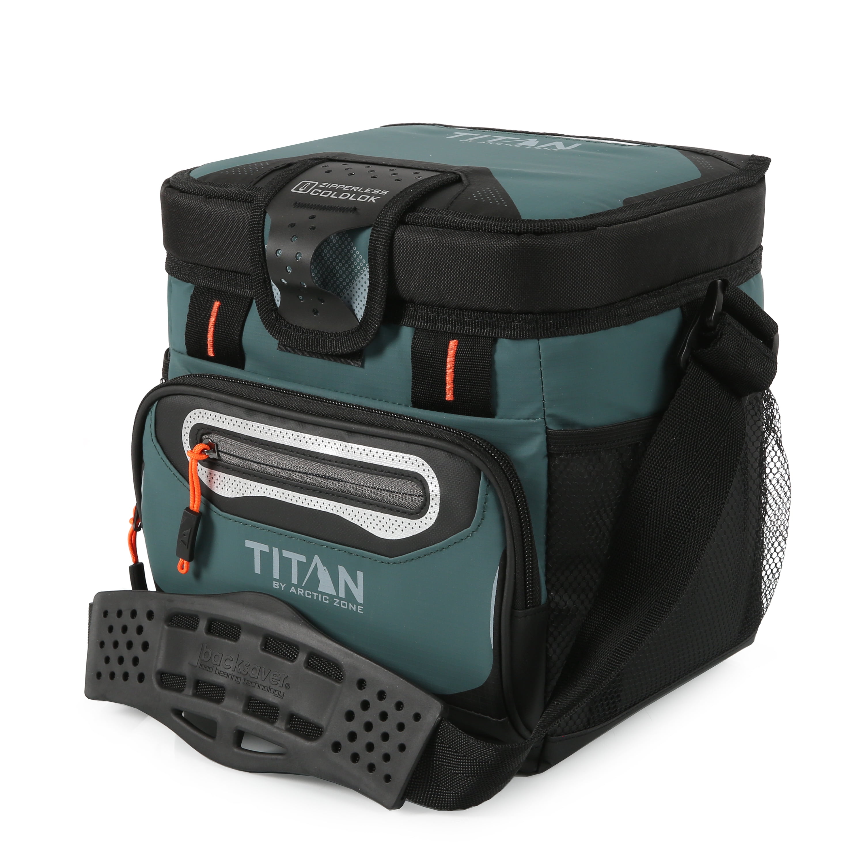 Titan by Arctic Zone 9 Can, 6 Quart Zipperless Cooler, Jungle Hunt