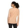 thumbnail image 3 of Reebok Women's and Women's Plus Legacy Core Knit Performance Long Sleeve T-Shirt, Sizes XS-4X, 3 of 4