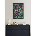 thumbnail image 6 of Kate and Laurel Sylvie Tropical Toucan Framed Canvas Wall Art by Rachel Lee, 23x33 Natural, Colorful Jungle Bird Animal Art for Wall, 6 of 7
