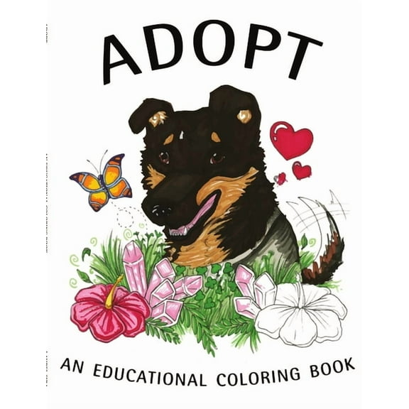 Adopt - An Educational Coloring Book, (Paperback)