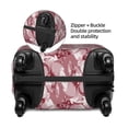 thumbnail image 2 of Gukieu Orchids Flowers Print Suitcase Protective Cover, Elastic Zipper Buckle Suitcase Protective Cover, Suitable for Travel, Business Trip-Medium, 2 of 7