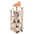 thumbnail image 1 of Torre Árbol Rascador Poli Pets varios Niveles con escalera, 1 of 6