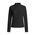 thumbnail image 5 of Ixbnca Womens Sun Protection Jackets Full Zip Mock Neck Long Sleeve Shirts Workout Running Athletic Tops, 5 of 7