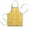 Yellow Dog Paw, variant on Pink Plaid Baseball Pattern Kids Aprons for Girls and Boys,Adjustable Neck Strap Toddler Aprons for Kids Cooking Baking