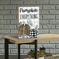 thumbnail image 5 of LifeSong Milestones Rustic Pumpkin Decor, Tabletop Sign for Fall Decorations - Pumpkin Everything, 5 of 7