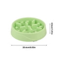 thumbnail image 3 of Slow Feeder Dog Bowls - Anti-Slip Slow Eating Dog Bowl - Anti-Choking Puzzle Feeder Dog Bowl - Maze Dog Food Bowl for All Breeds Pets - Dogs & Cats Anti-Choking Food Bowls - Bloat Stop Maze Dishes, 3 of 6