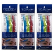 Personna Eyebrow Shaper for Men and Women - Clean, Safe, and Smooth Shaper - Pack of 9 Shapers