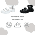 thumbnail image 6 of CHICVOMEY Women's Fashion Platform Sandals Trendy Slip-Resistant Summer Shoes Office to Weekend Wear Comfortable Wide Fit Options, 6 of 6