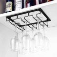 thumbnail image 1 of Wine Glass Rack, Wine Hanger Under Cabinet Stemware Wine Glass Holder, 1 of 4