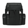 thumbnail image 1 of Mochila de viaje, mochila impermeable, bolsa deportiva con cordón ajustable, mochila de día Negro, 1 of 9