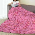 thumbnail image 6 of Vsdgher Cute Cowgirl Ultra-Soft Micro flannel Blanket Throw Blankets for Couch Sofa, Bed (4 sizes)-40"x30", 6 of 7