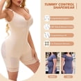 thumbnail image 6 of Fajas Colombianas Postpartum Full Shapewear for Women Tummy Control Body Shaper Butt Lifter with Zipper Crotch, 6 of 6